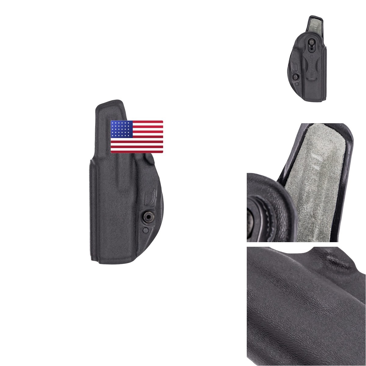 Safariland Species Iwb Concealment Holster Fits Glock 43/43X Stx Tactical Black