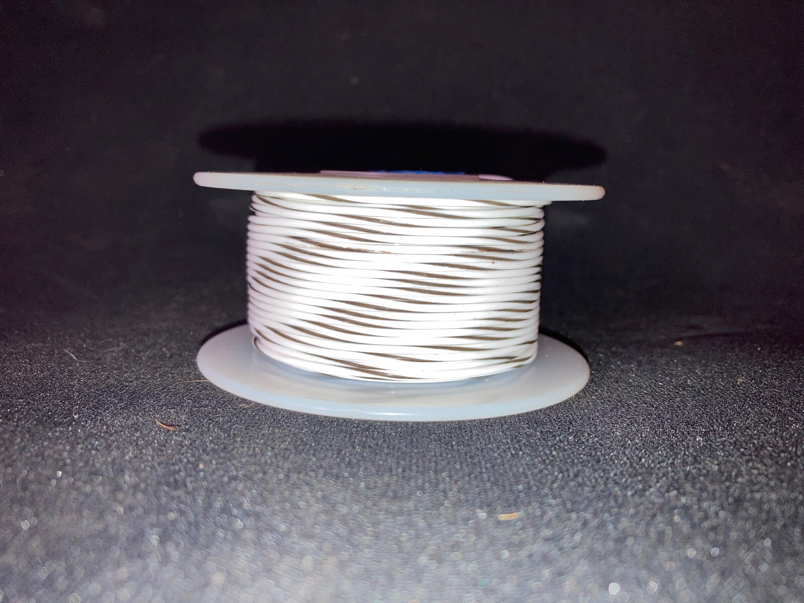 22 GA. 19 Strand Type “E” Teflon MIL16878/4 200°C @ 600V White / Black 100 ft.
