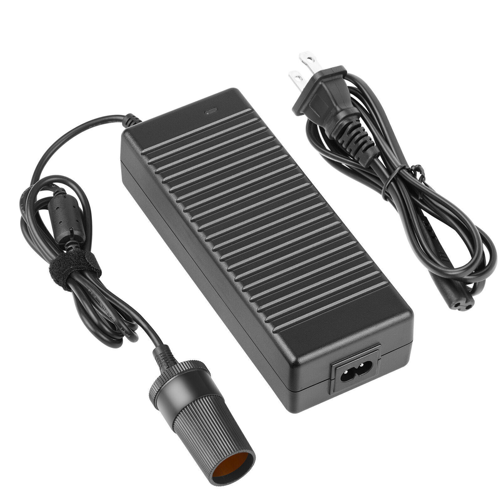 AC to DC Converter 120V to 12V 10A 120W Car Cigarette Lighter Adapter Charger