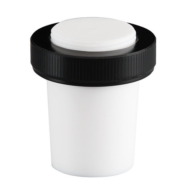 Chemglass Stoppers, Extraction NUTS PTFE -CG-3002-L-24 24/40 Stopper, Hollow