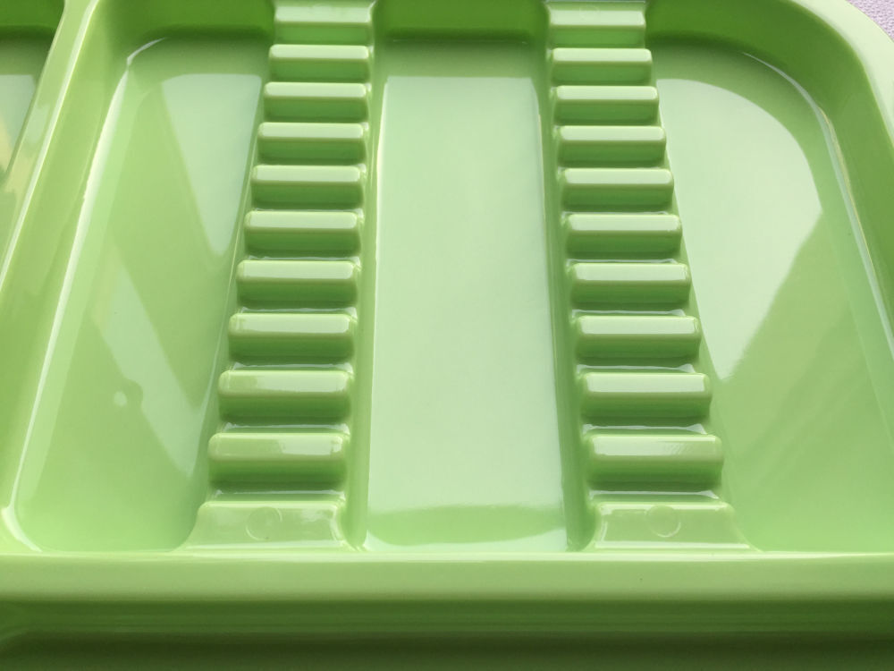 Dental Separate Autoclavable 135°C Divided Tray Plastic Set Up Trays 5 Color
