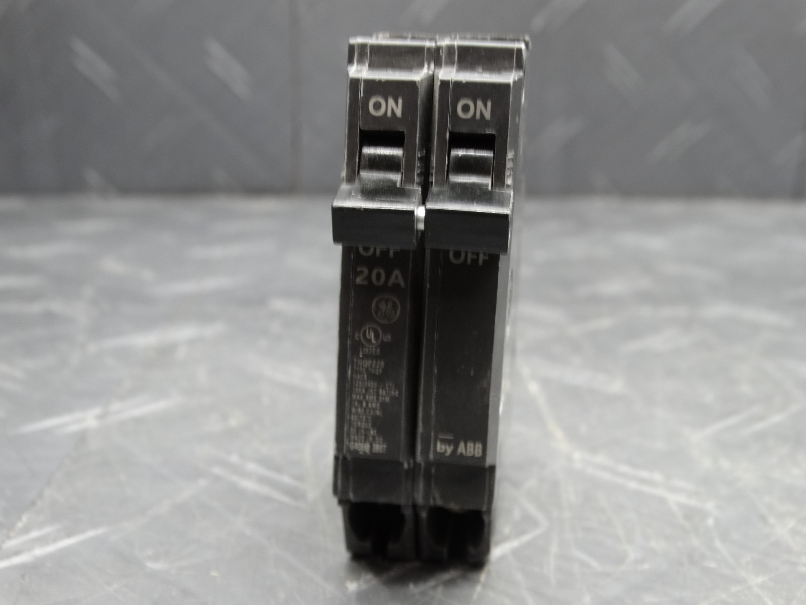 GE Q-Line 20 Amp 1 in. Double Pole Circuit Breaker (THQP220)