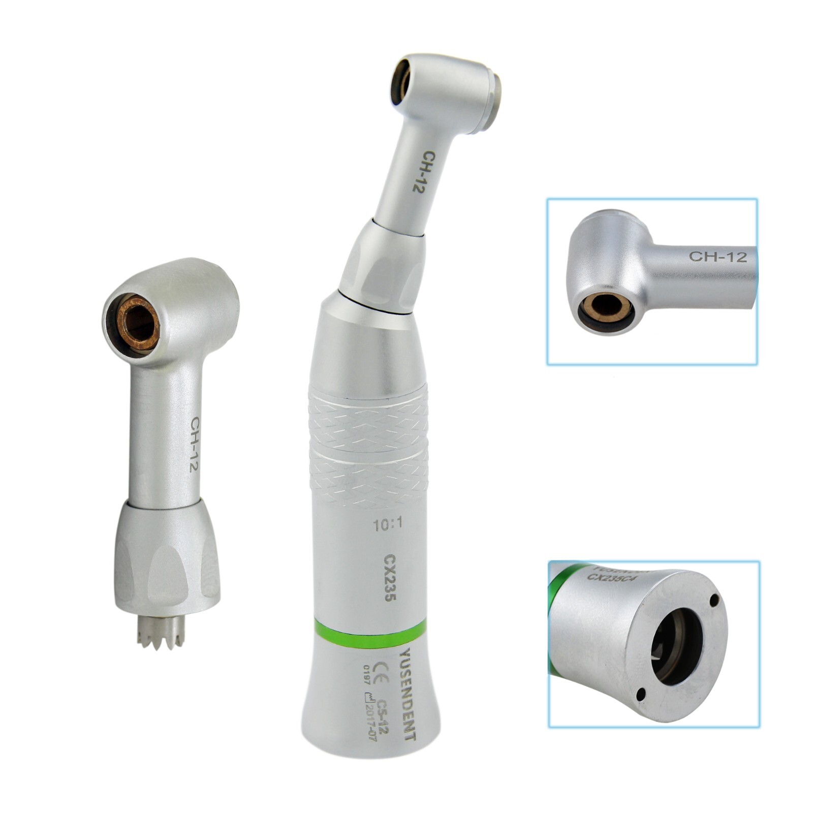 COXO Dental 10:1 Endo Handpiece Contra Angle 90 Degree Reciprocating Manual File