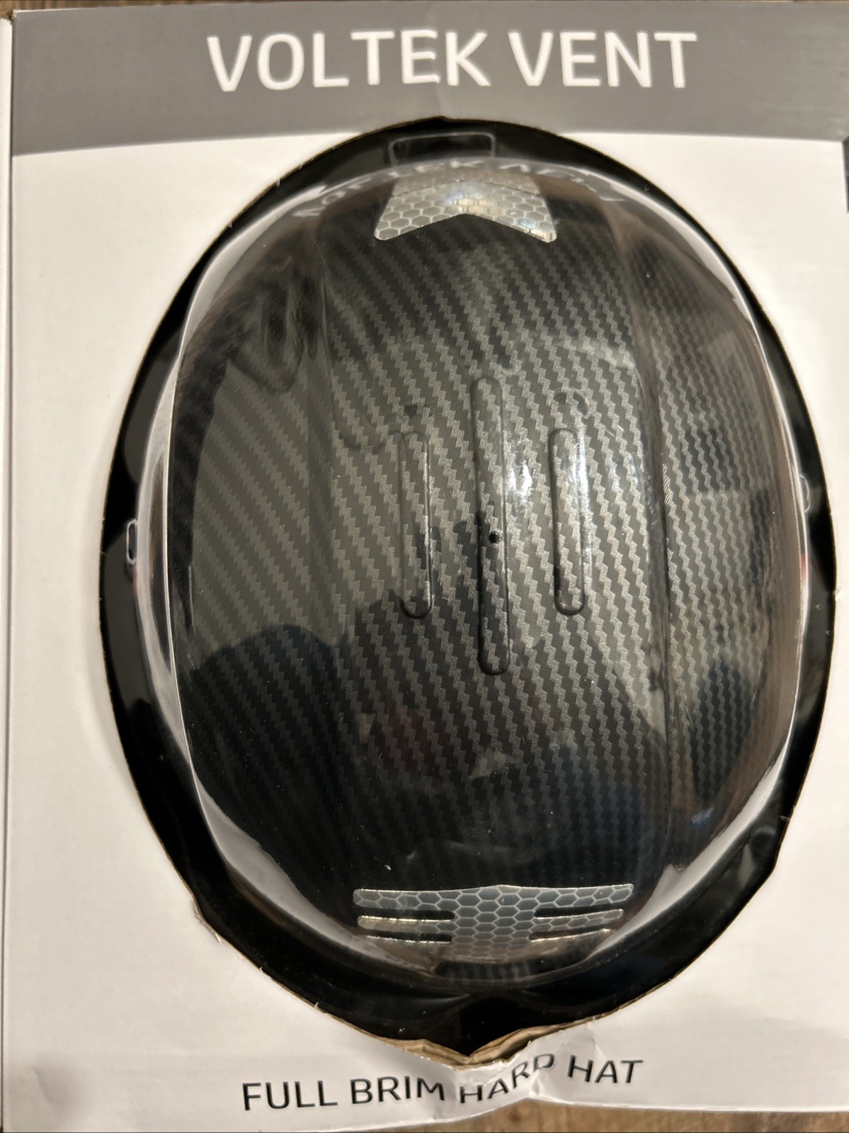 Ultramaxx Voltek Vent Full Brim Hard Hat, Type 1, Class C, Size 52-63cm