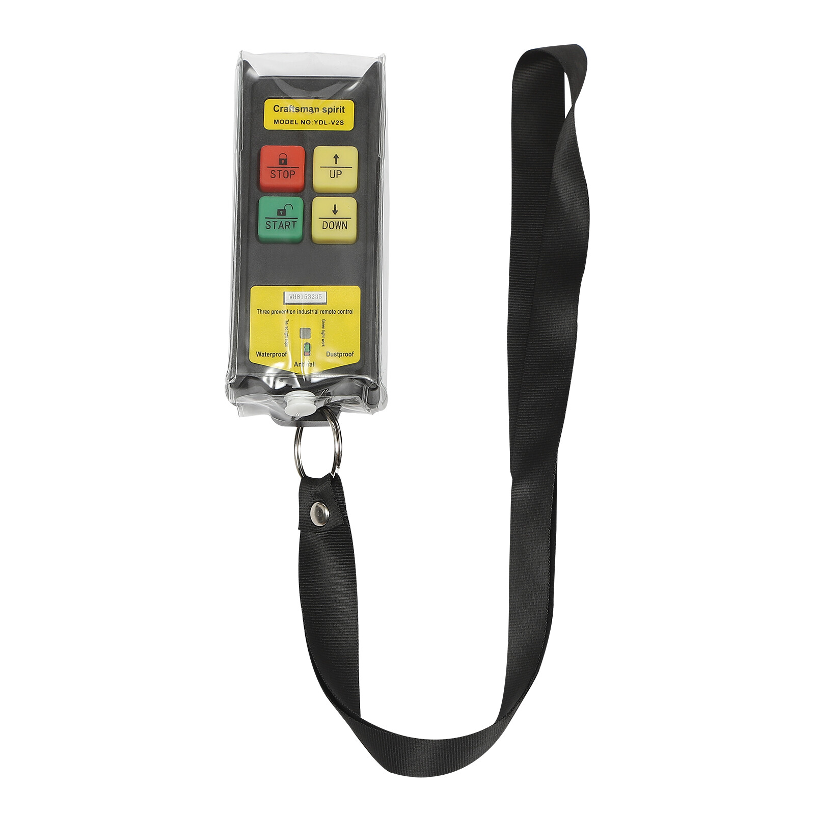 Electric Hoist 660LBS with Wireless Remote Control & Single/Double Slings Winch