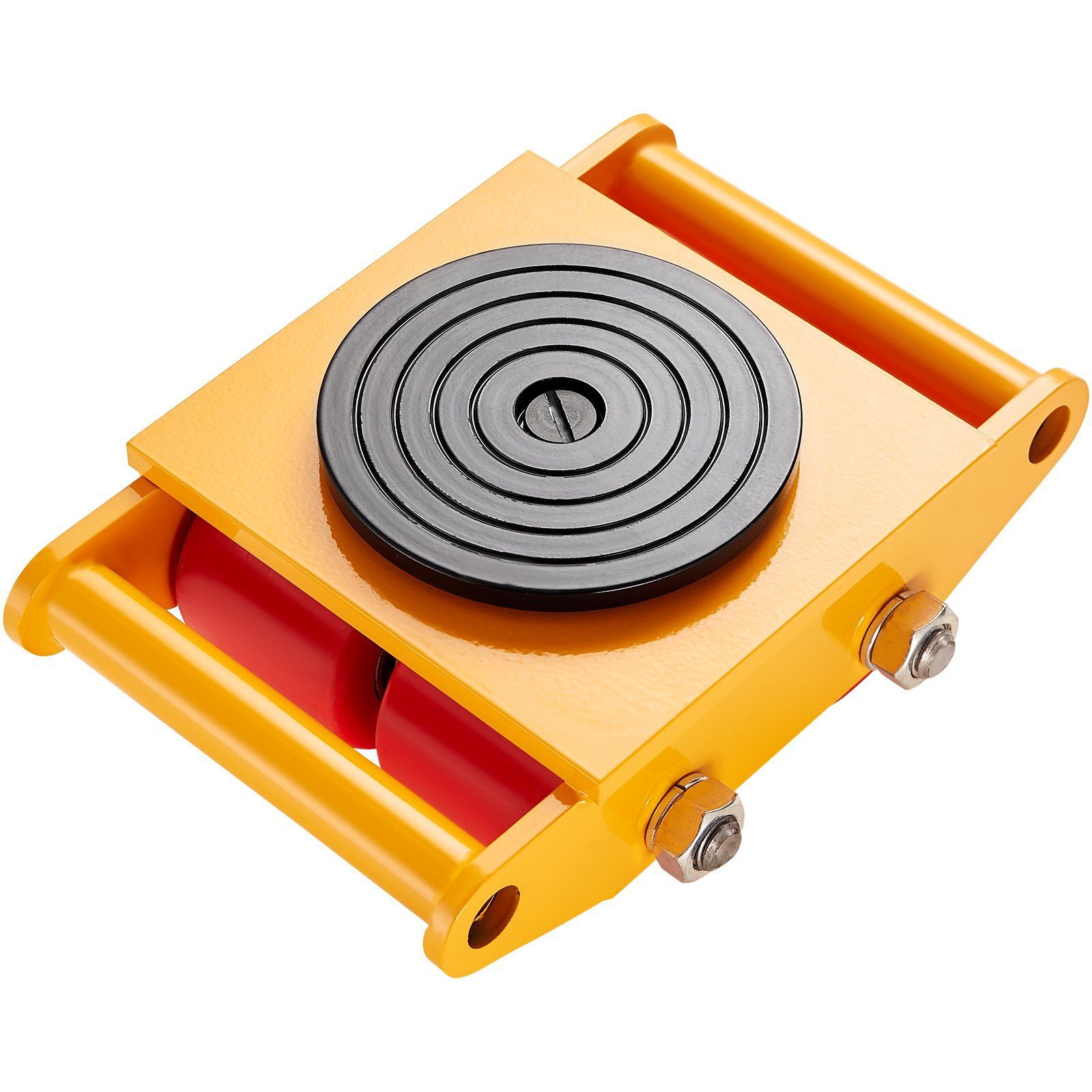 4PCS Machinery Skate Dolly 17637 LBS/8T Industrial Machinery Mover for Warehouse