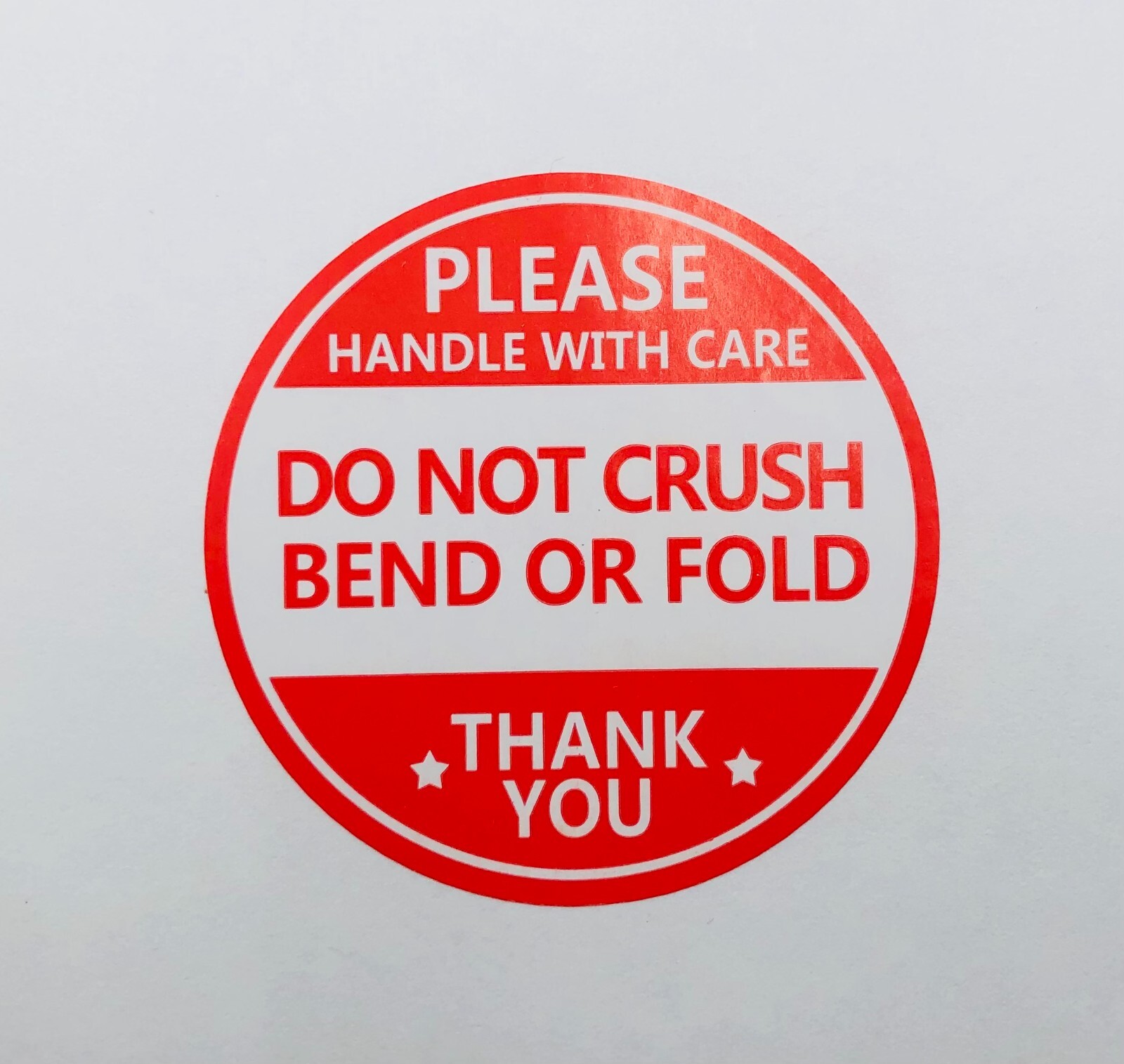 15 Do Not Crush 2″ Stickers Packaging Box Safety Mailing Labels Small Business