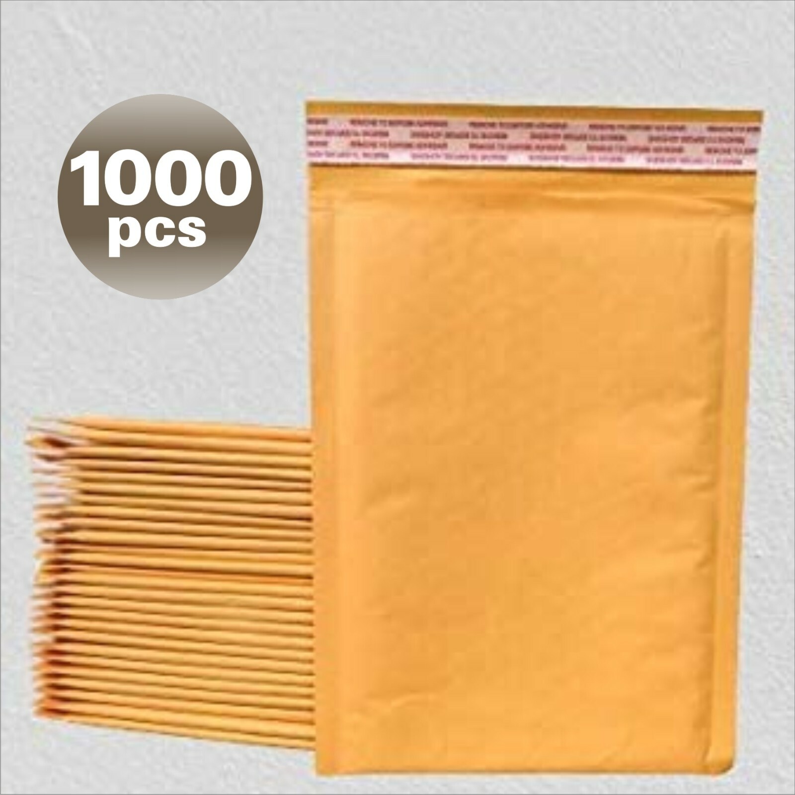 Fantasybuy® 1000 #0000 Kraft Bubble Padded Envelopes Mailers 4 X 6 #0000minus