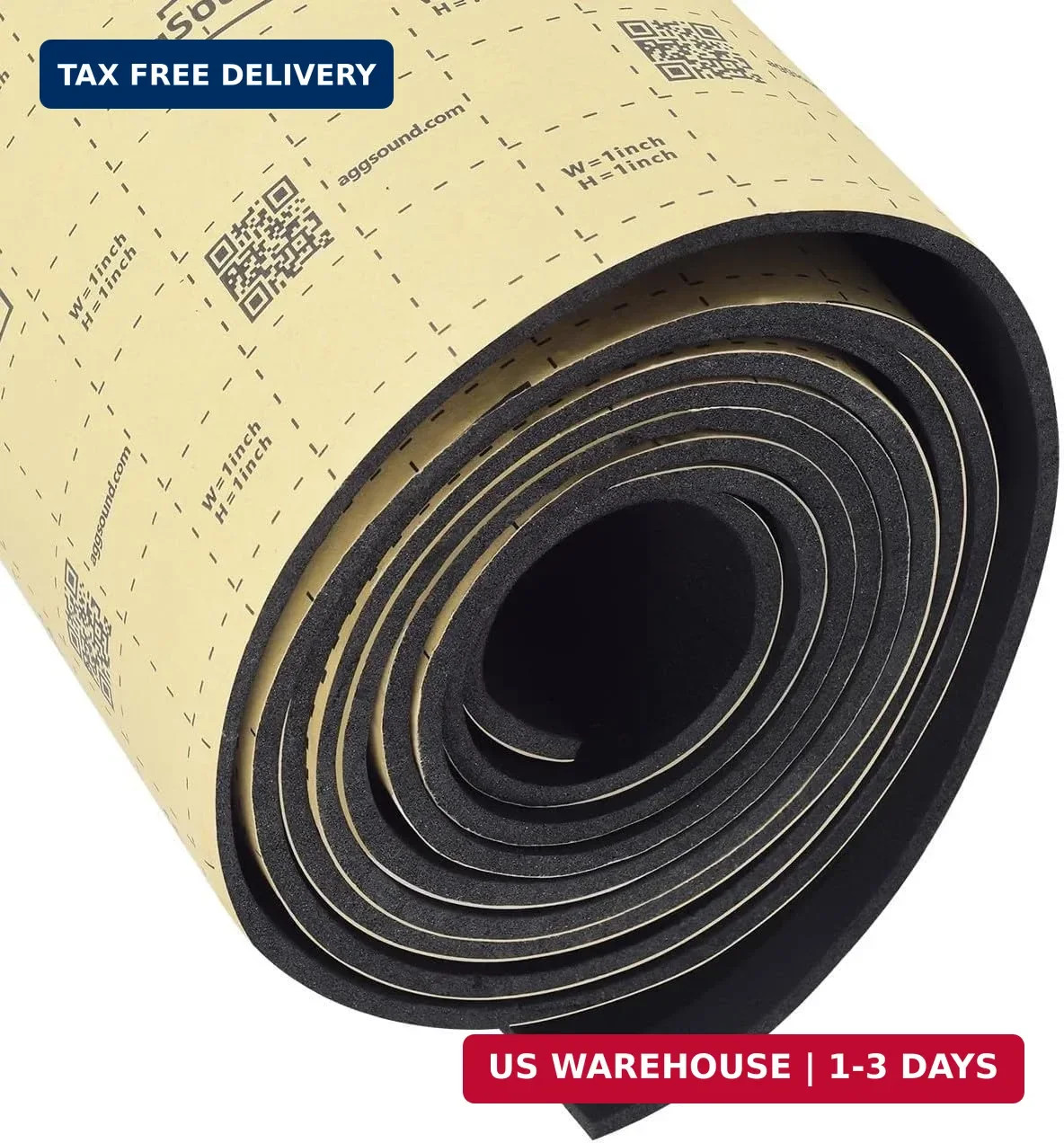 Sound Deadening Mat 157mil(4 mm) 6sqft – Car Sound Deadening Material Closed Cel