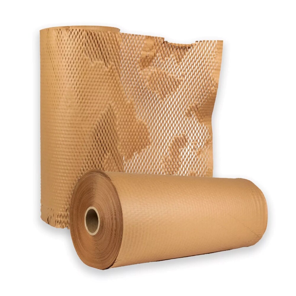 20″ x 1000 Feet, Cushioning Paper 1 Roll, Honeycomb Die-Cut Packing Paper