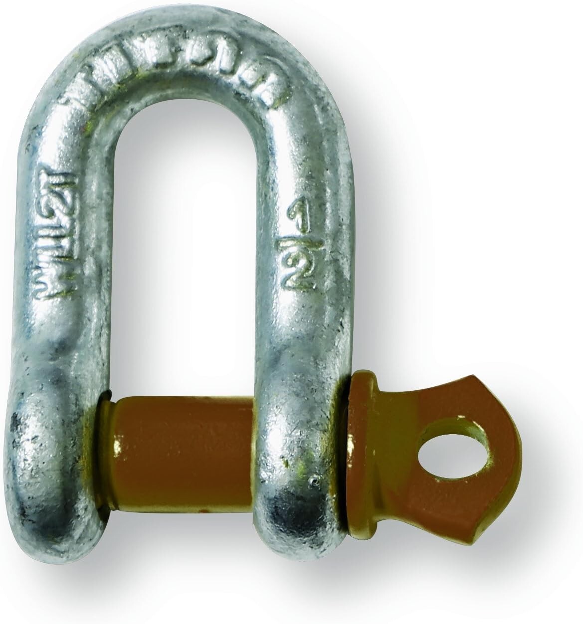 Titan 10319066, D Type Anchor Shackle 1/2-Inch Hot Dip Galvanized with Screw Pin