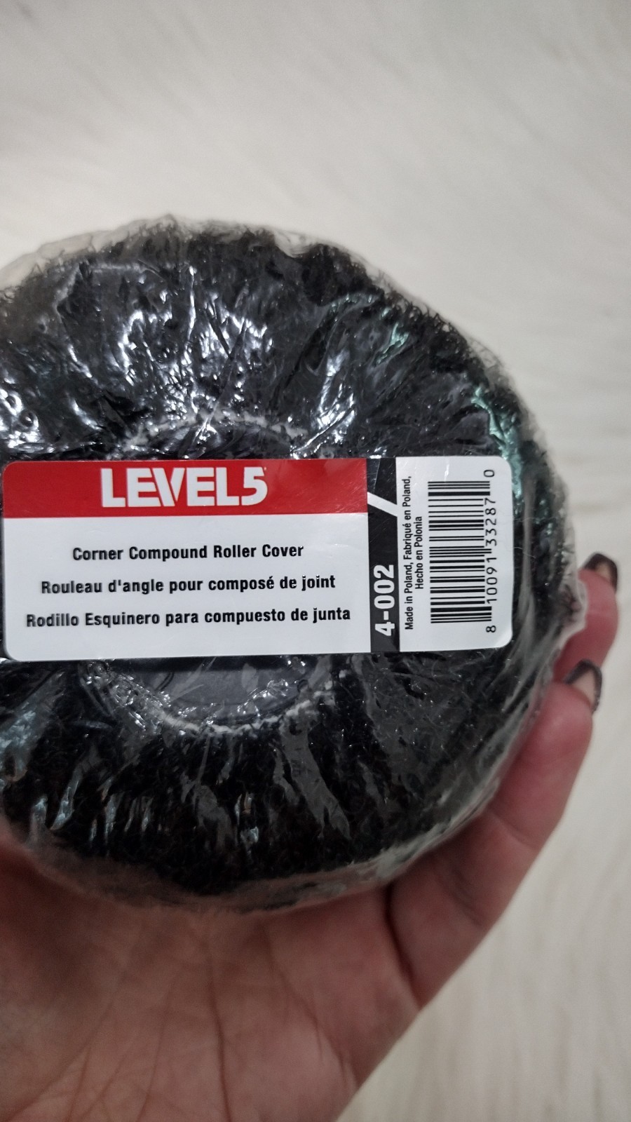 LEVEL5 Drywall Tools – Corner Compound Roller Cover | 4-002