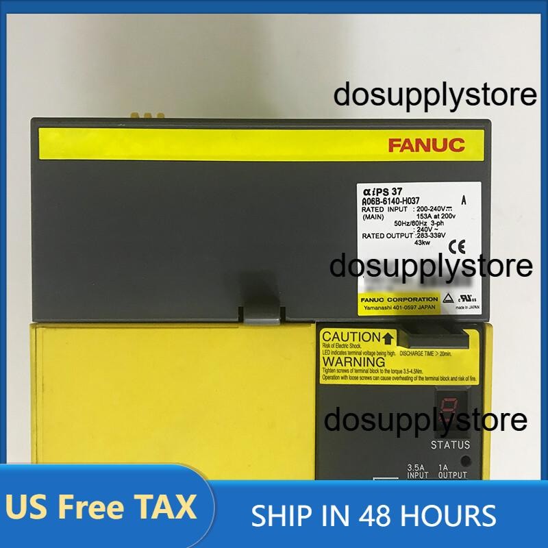 Fanuc A06B-6140-H037 Servo Drive New One A06B6140H037 Fast Shipping
