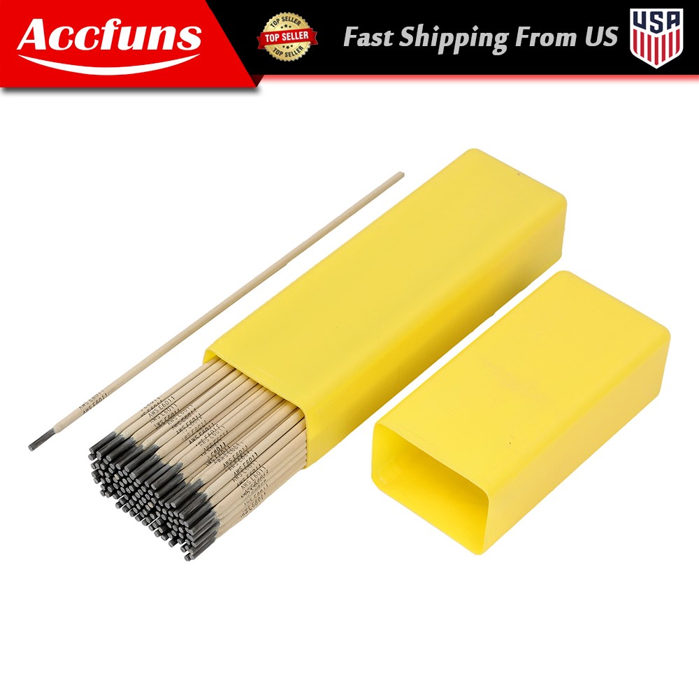 E6011 5/32 Inch x 14 Inch Electrode 10 LBS Carbon Steel Stick Welding Rod