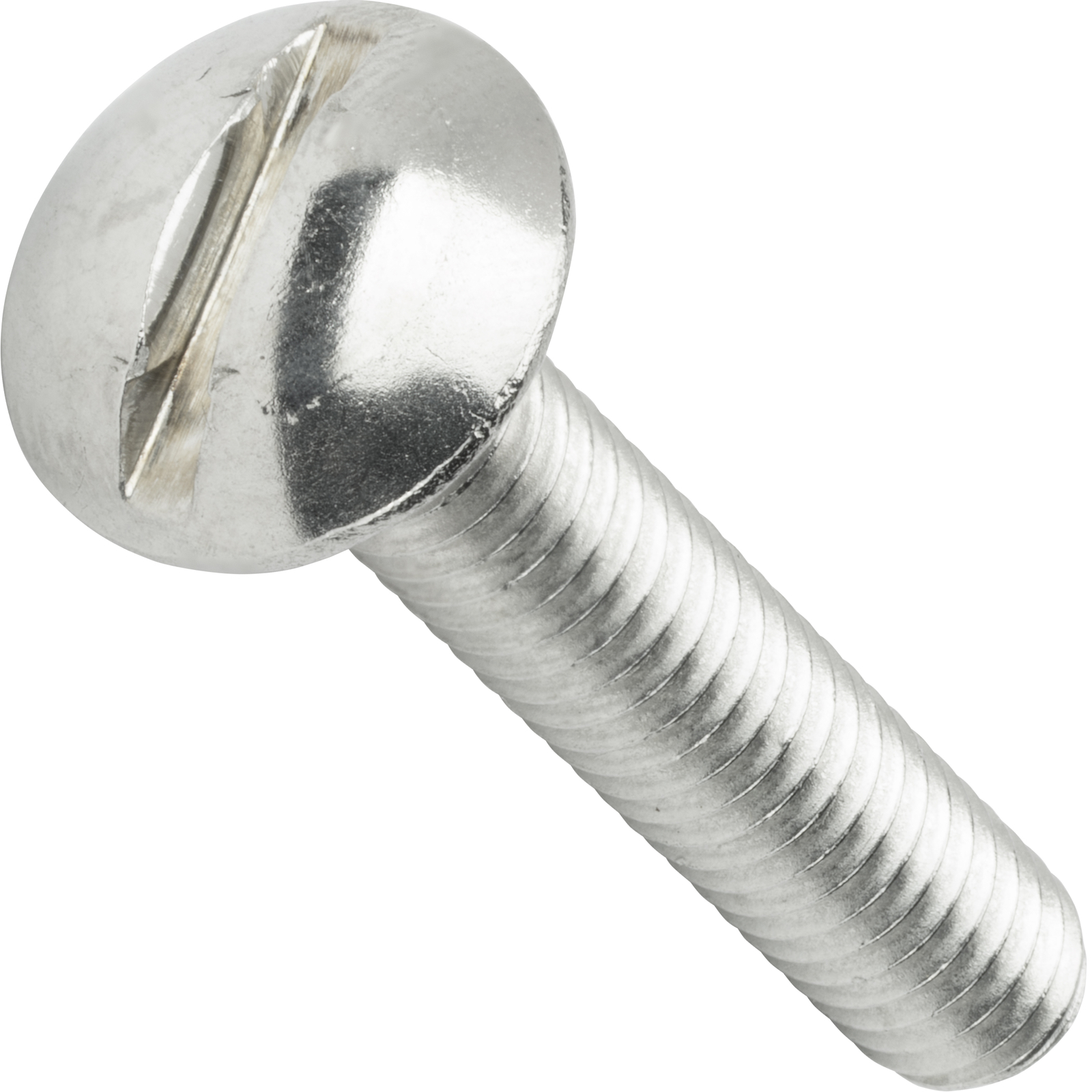 1/4-20 Truss Head Machine Screws Slotted Drive Stainless Steel All Lengths