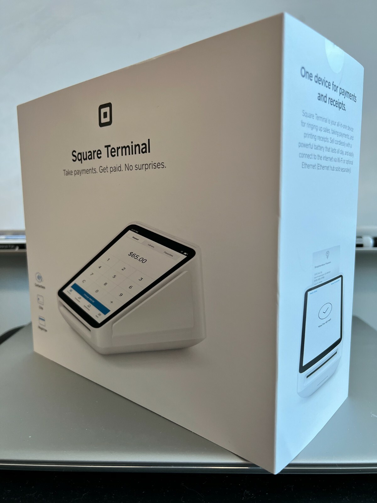 Square Terminal – portable credit card machine