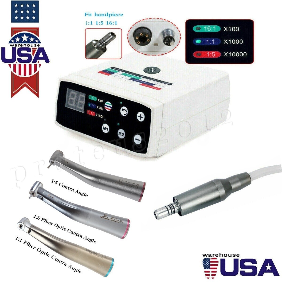 Dental Electric Motor System Clinical Micromotor 1:1 1:5 Handpiece