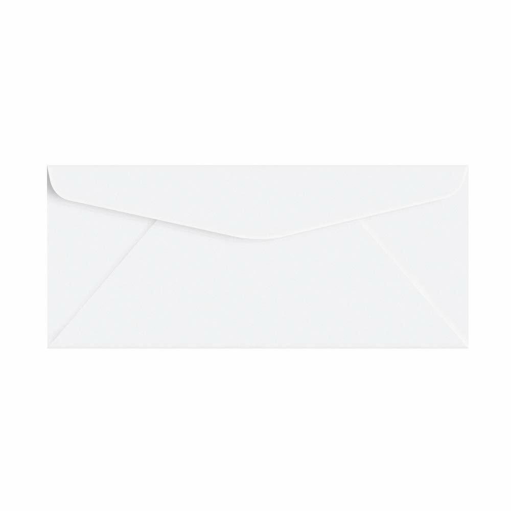 #10 Business Envelopes, 4 1/8 x 9 1/2, White, 24w (90gsm), 2500 per Pack