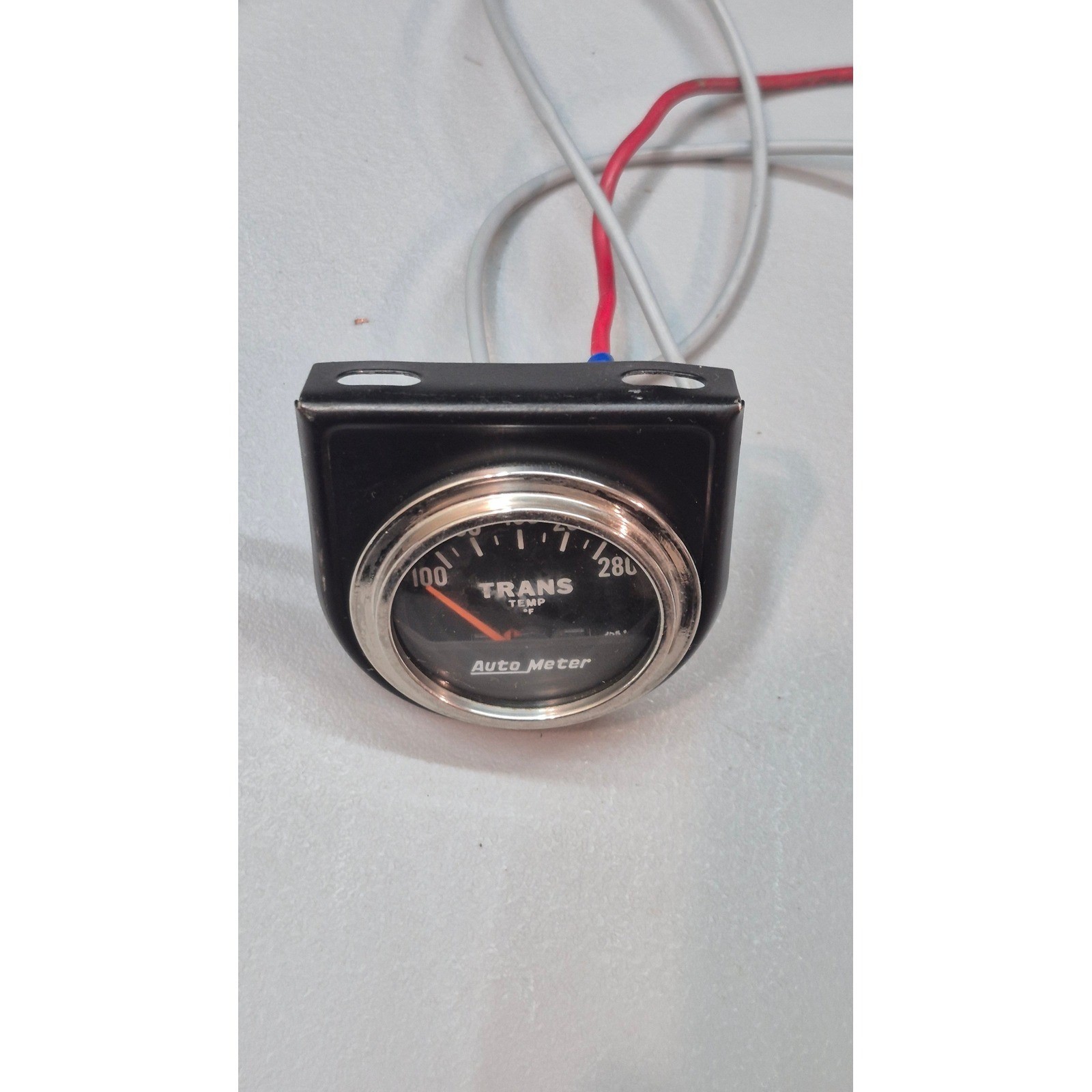 Auto Meter Transmission Temperature Gauge 100-280F Black Face Analog Performance