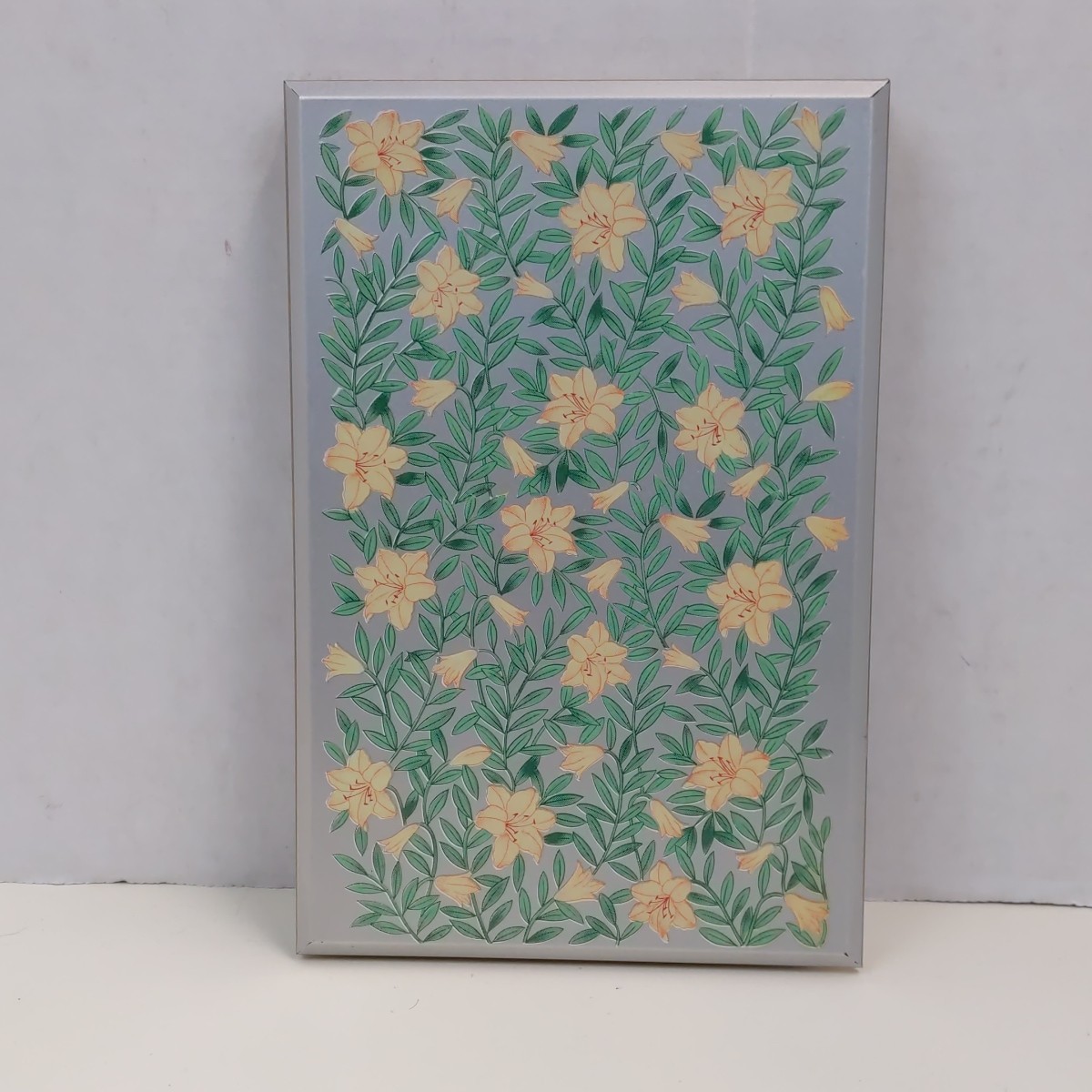 Otagiri Serenade Lacquerware Floral Address Book Vintage Japan Alphabetized Page