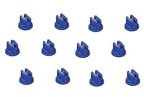 Pack of 12 – TeeJet Flat Spray Tips 80° Polymer w/ SS Insert 0.3 GPM @ 40 PSI
