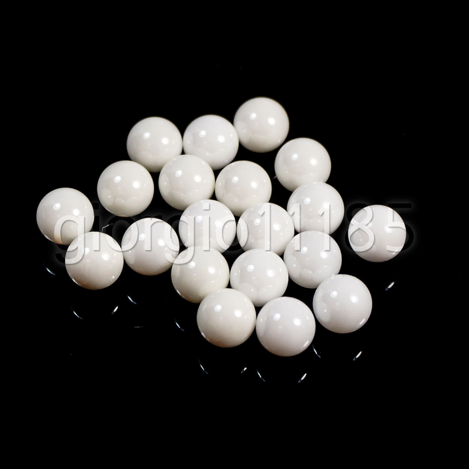 10pc 2.5mm 0.098 inch Ceramic Bearing Balls ZrO2 Zirconia Oxide Ball G5