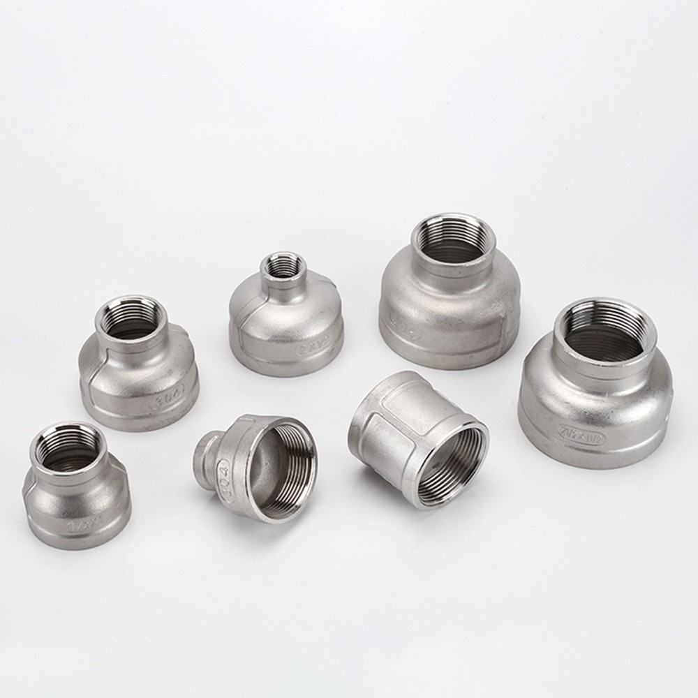 1/2″ – 4″ BSP Threaded Pipe Coupling Reducer Female Fittings Stainless Steel A2