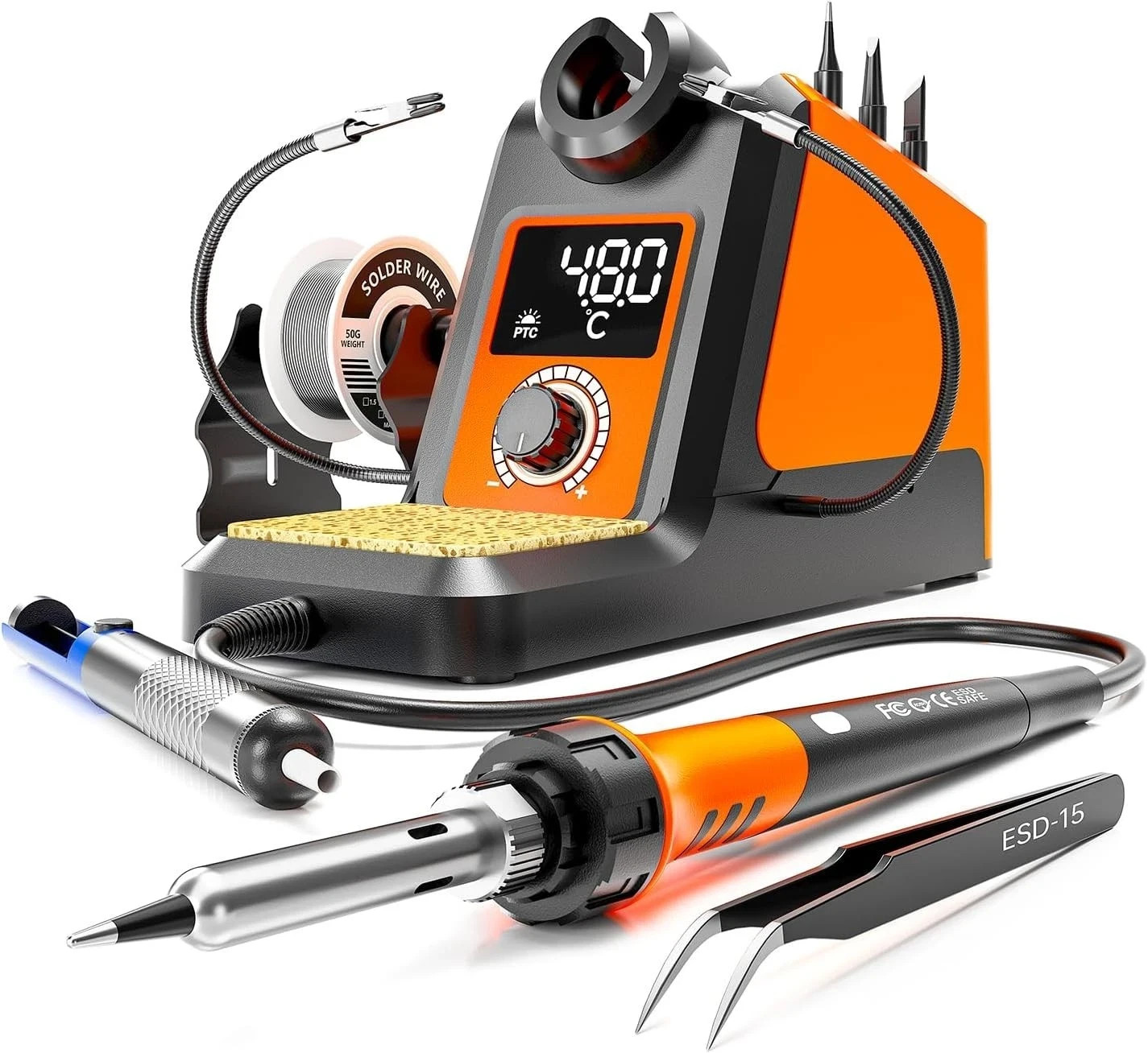 SOLDERING IRON STATION WELLER Temperature Adjustable Rapid Heating Bracket Kit
