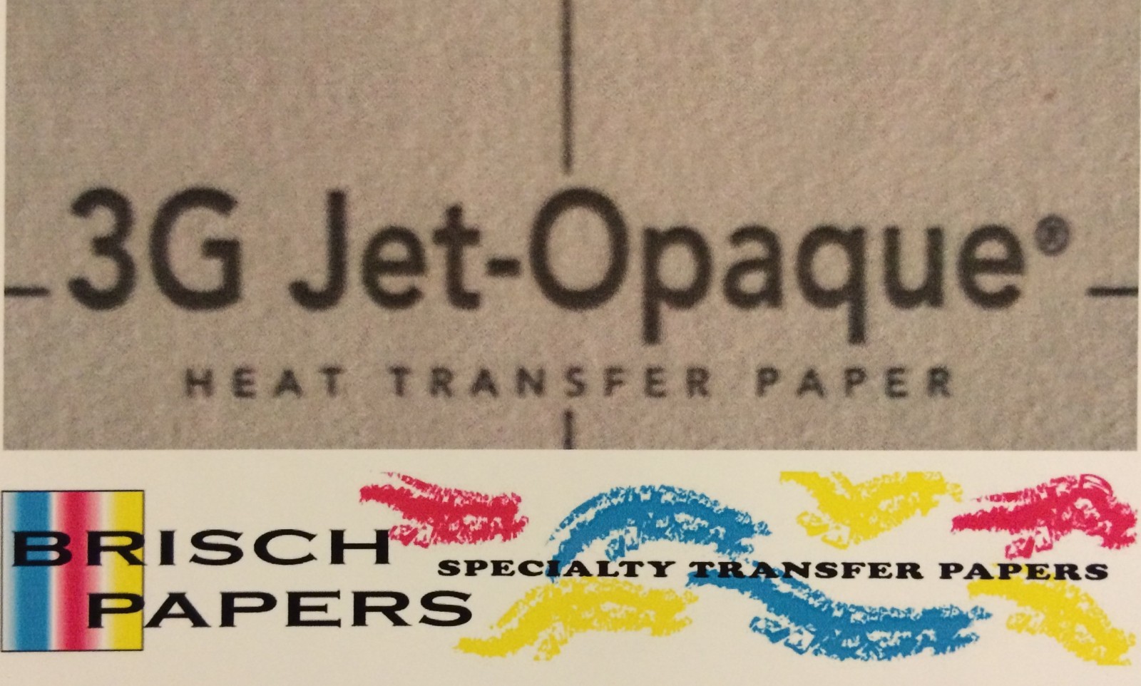 INKJET TRANSFER PAPER FOR DARK FABRIC: NEENAH “3G JET OPAQUE” (11″x17″) 100 CT