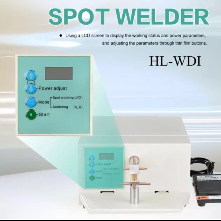 Electric Dental Mini Spot Welder Unit Orthodontic Material Heat Treatment HL-WDI