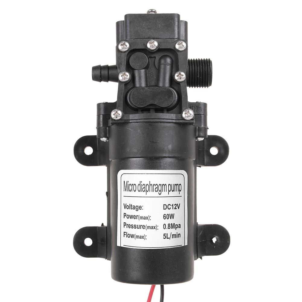 12V 60W 5L/min Fuel Transfer Pump Oil Diesel Gasoline Kerosene Car Tractor Truck