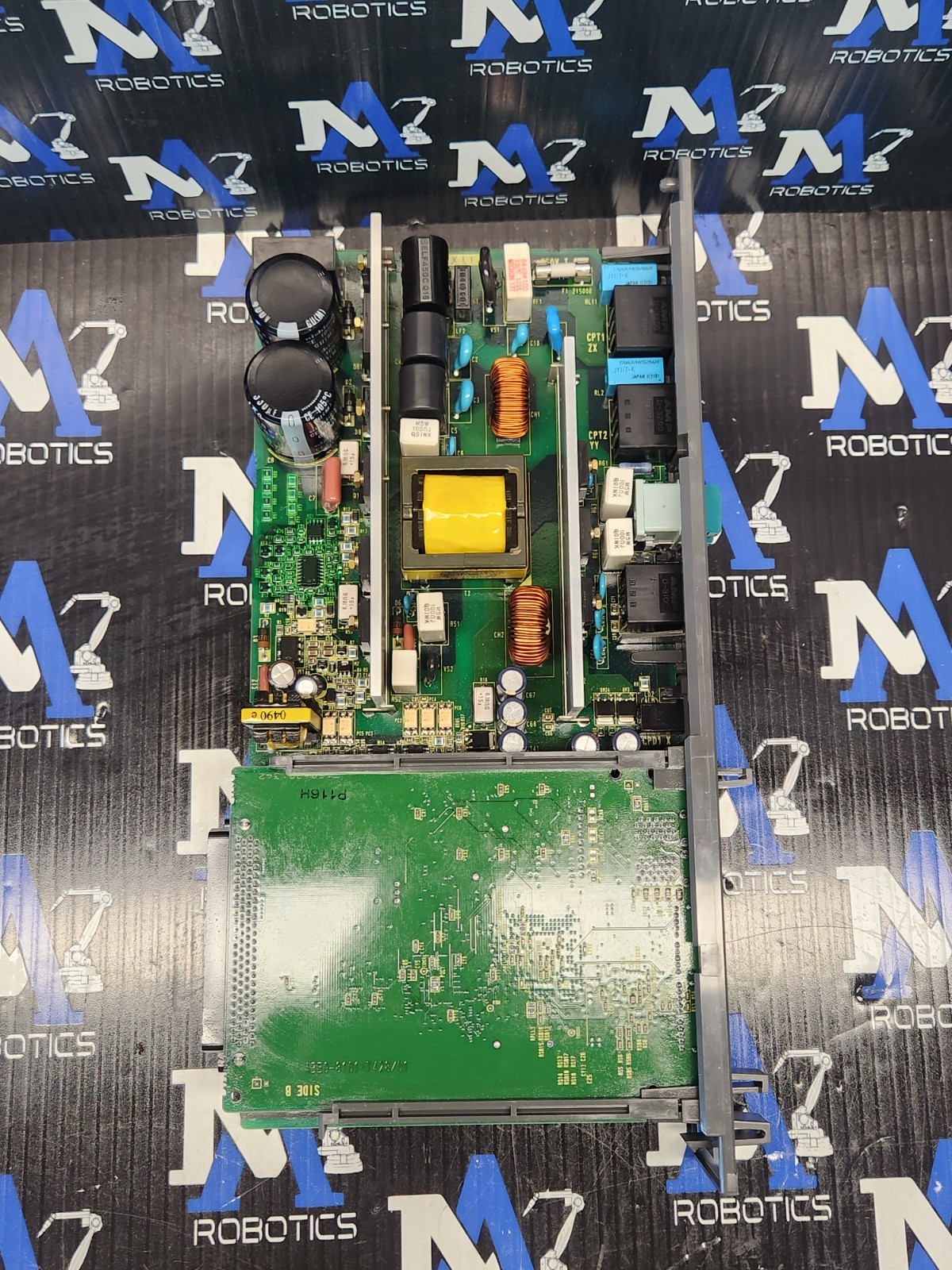 Fanuc A16B-2203-0910/06A PSU w/daughter Board A20B-8101-0420/02B