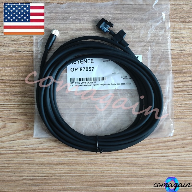 New In Bag 5m Sensor Head Cable For Keyence OP-87057 OP87057 OP 87057