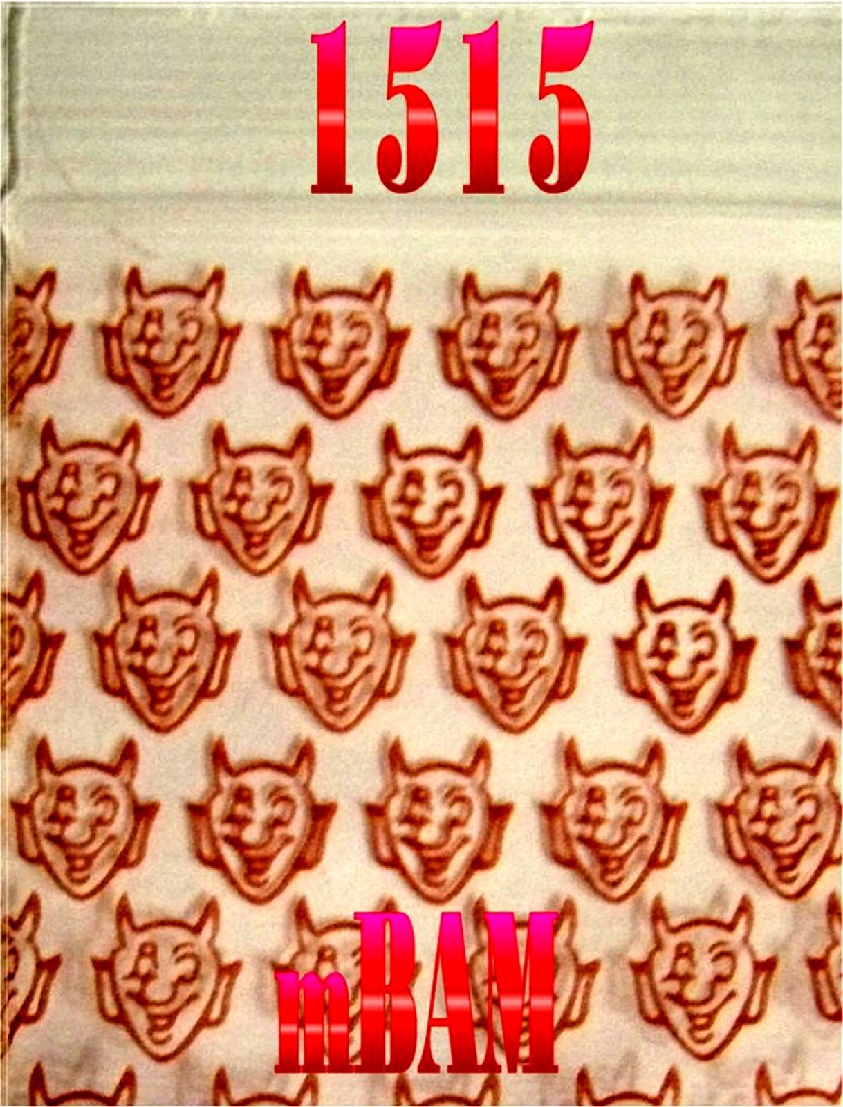 100 PACK RED DEVILS 1515 Apple Zip Baggies 1.5X1.5″ POLYBAGS DEVIL