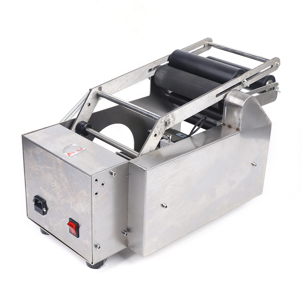 Professional Bottle Labeling & Coding Machine Desktop Semi-auto Bottle Labeller