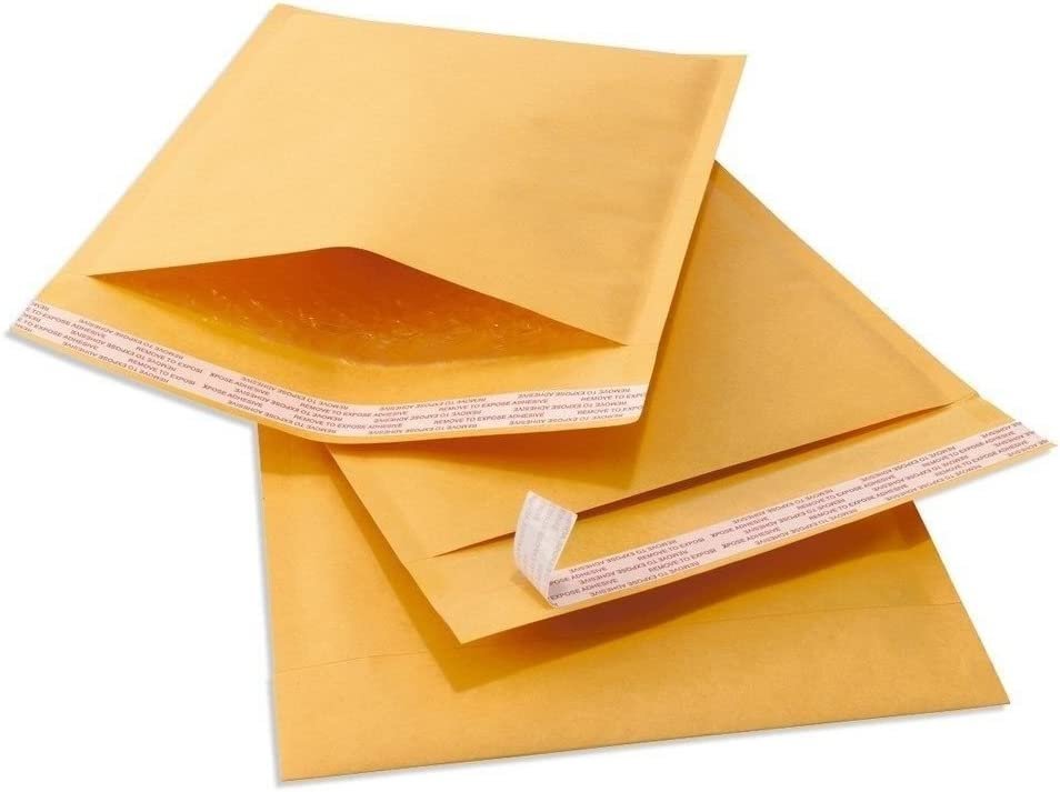 250 #0 6×10 Kraft Paper Padded Bubble Envelopes Mailers Shipping Case 6”x10”