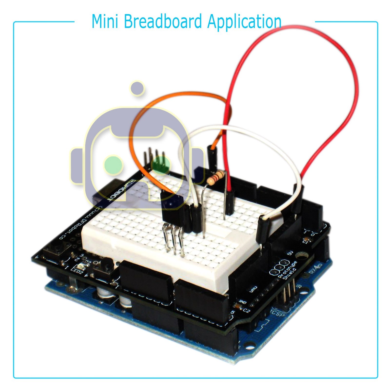 6pcs White Breadboard SYB-170 Tie-points Solderless Prototype PCB Circuit Board