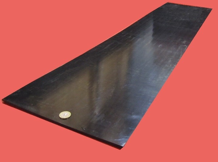 Tivar UHMW PE Black Sheet .250″ (1/4″) Thick x 12″ Wide x 48″ Length