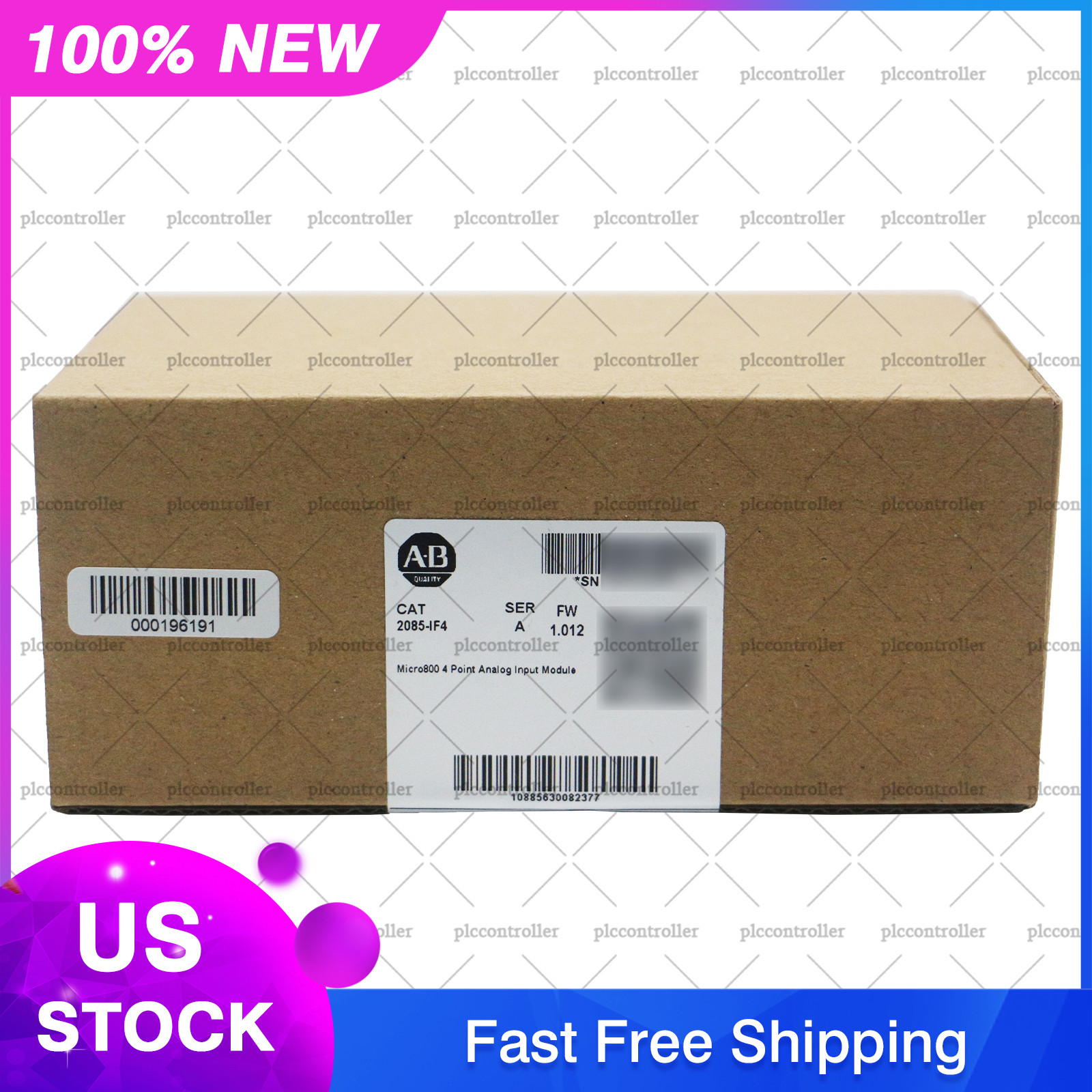 New Allen Bradley Micro800 4 Point Analog Input Module AB 2085-IF4