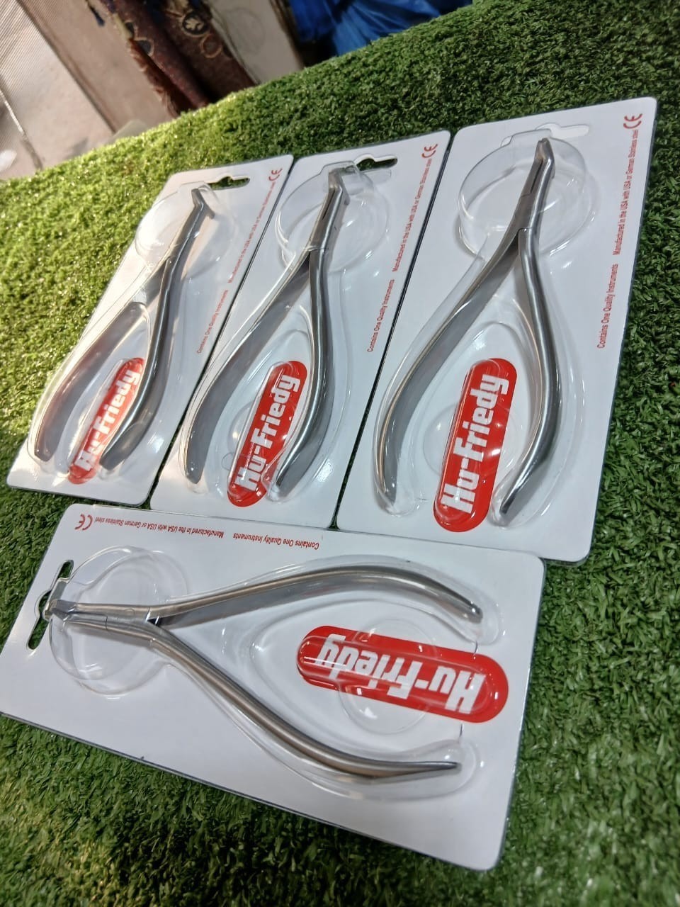 New 4x Hu-Friedy 678-327 NiTi Tie-Back Hammerhead Dental Pliers