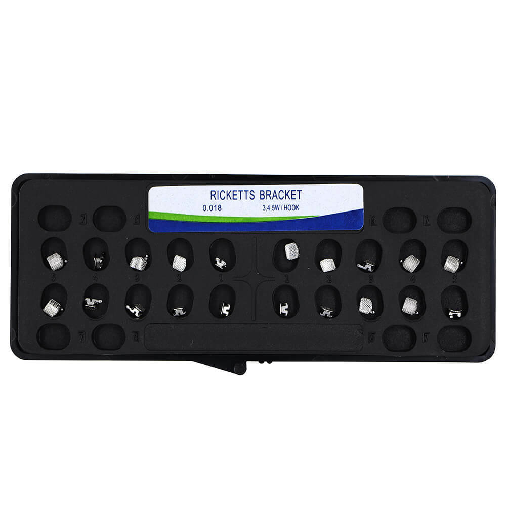 Dentist Ricketts System Bracket Suspenders 0.018 345 Hook CE FDA 20/KIT