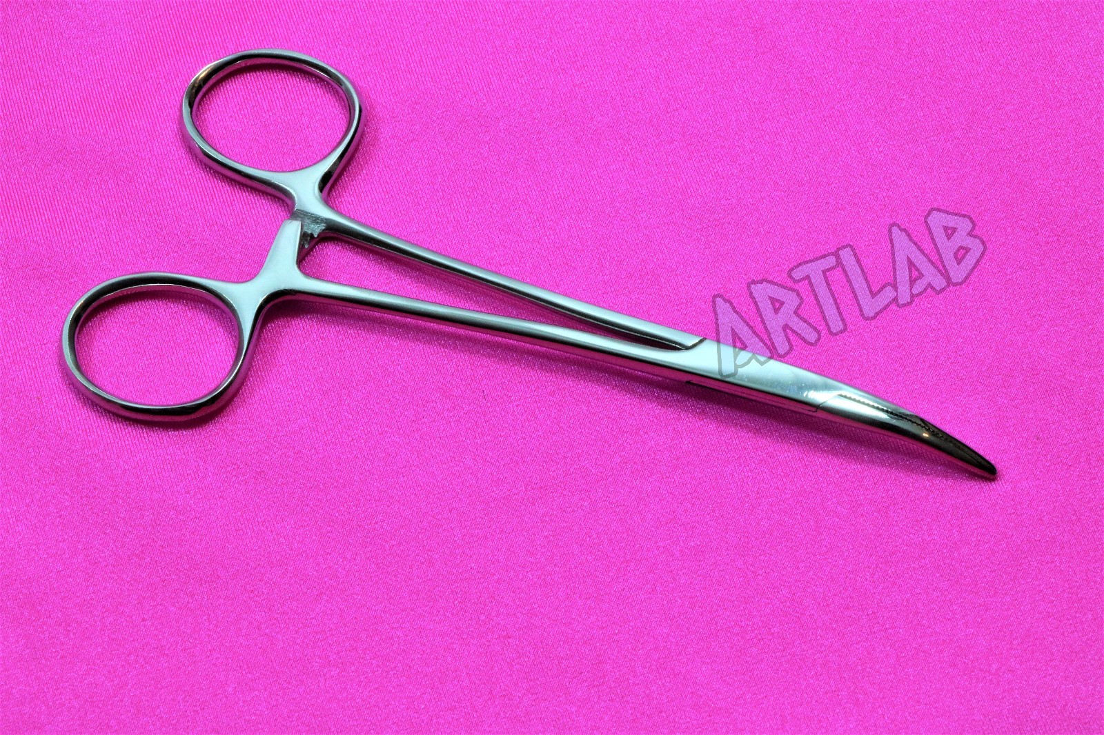6 PC MOSQUITO HEMOSTAT FORCEPS 5.5″ CURVED STAINLESS STEEL SURGICAL MEDICAL