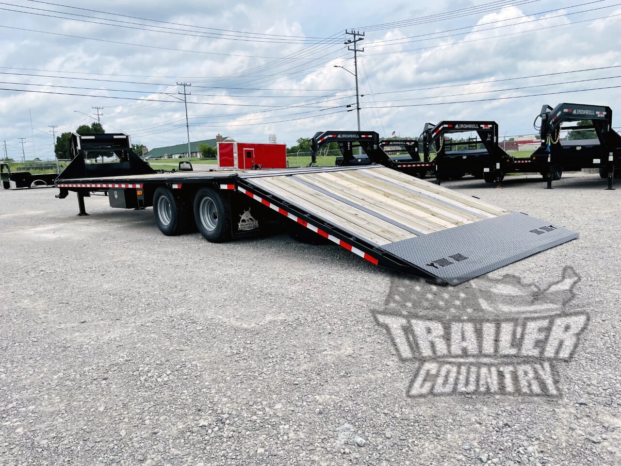 NEW 8.5 X 40 Gooseneck Deckover Heavy Equipment Trailer Hydraulic Dove Tail