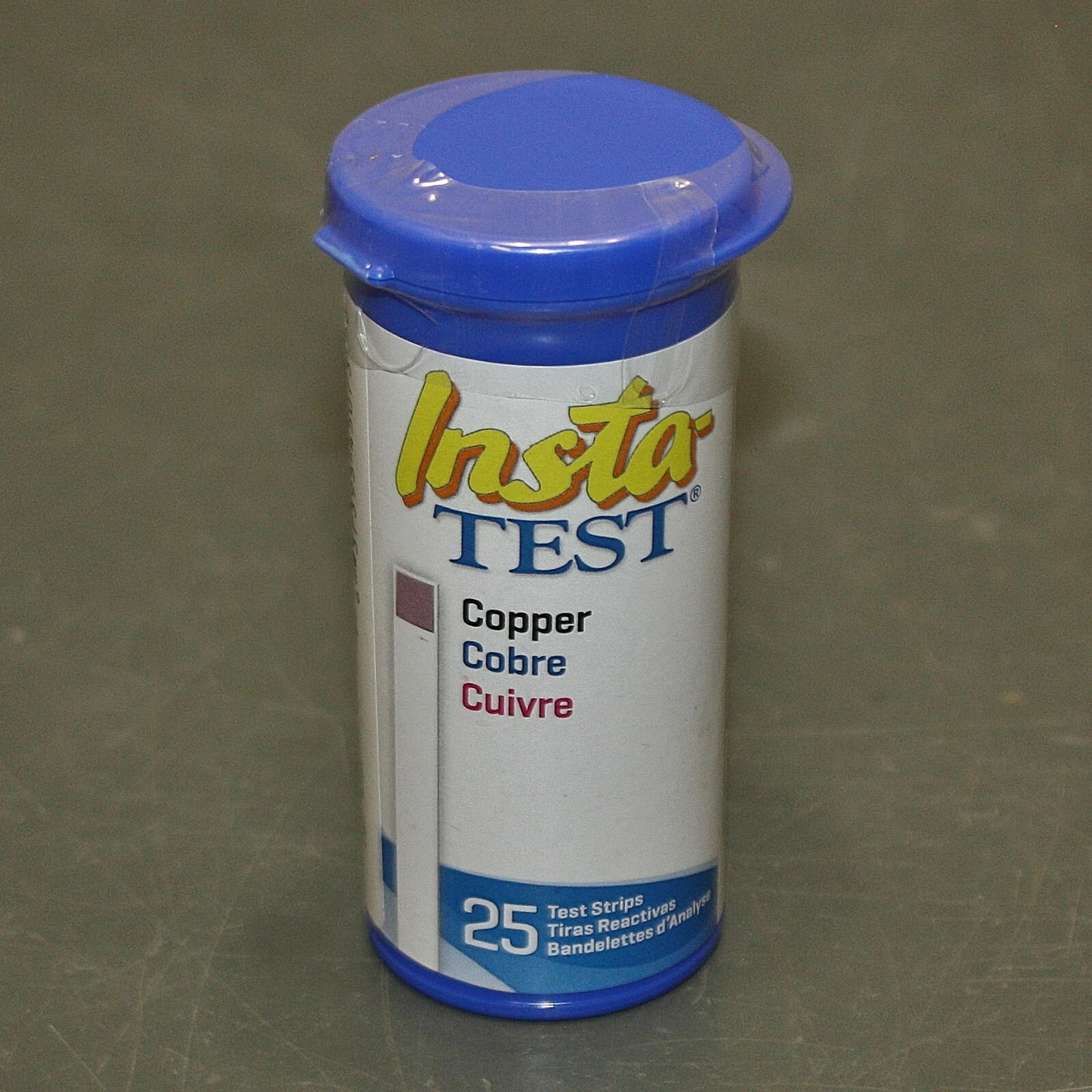 EXPIRED 05/2025 – (125) Lamotte Insta-Test Test Strip 2991-G, 0 to 3 ppm Copper