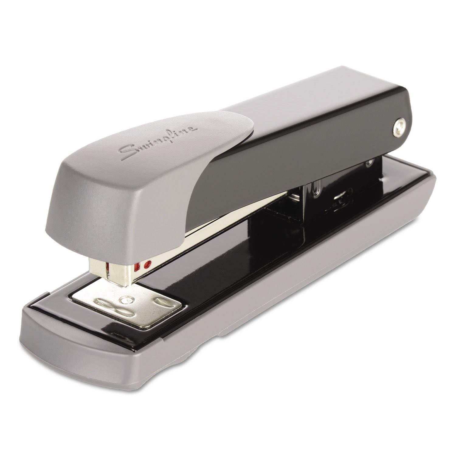 71101 Compact Commercial Desktop Stapler Half Strip 20 Sheet Capacity Black