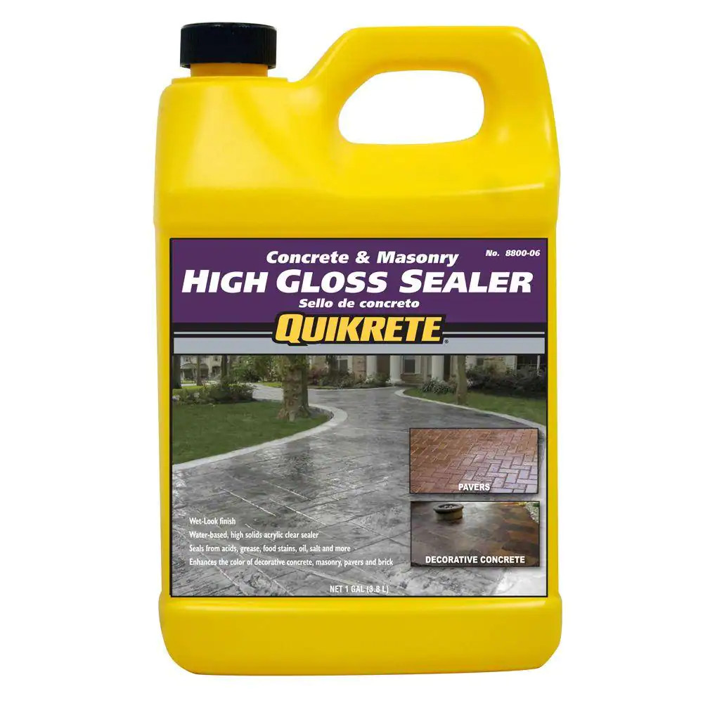 1 Gal. High Gloss Waterproofs Concrete Masonry High Gloss Sealer Sealant