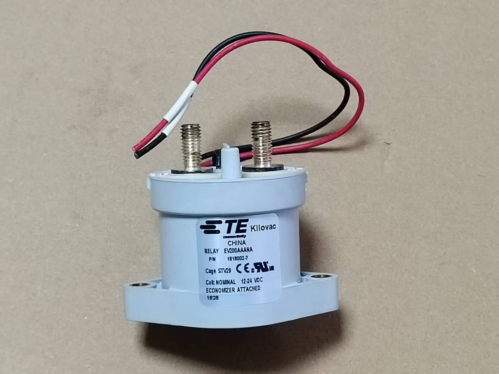 1pc USED TE Connectivity Kilovac RELAY EV200AAANA P/N 1618002-7 12-24Vdc