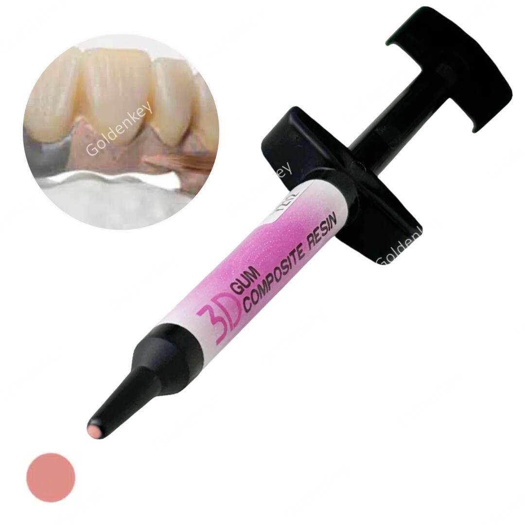 4g Gingiva Opaque Shade Composite Gel Dental Opaquer Pink Gum Mask Denture Layer