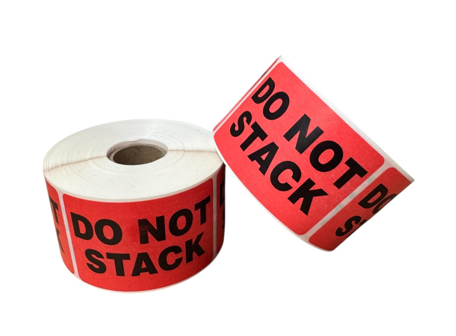 2×3, DO NOT STACK, 500 labels per roll, 1-40 RLS