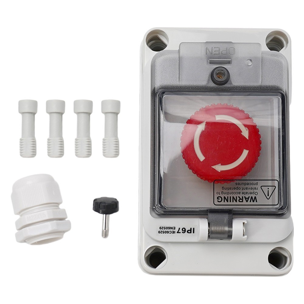 Stop Button Box 50mΩ Stop Button IP66 Push RT16-10A Switches
